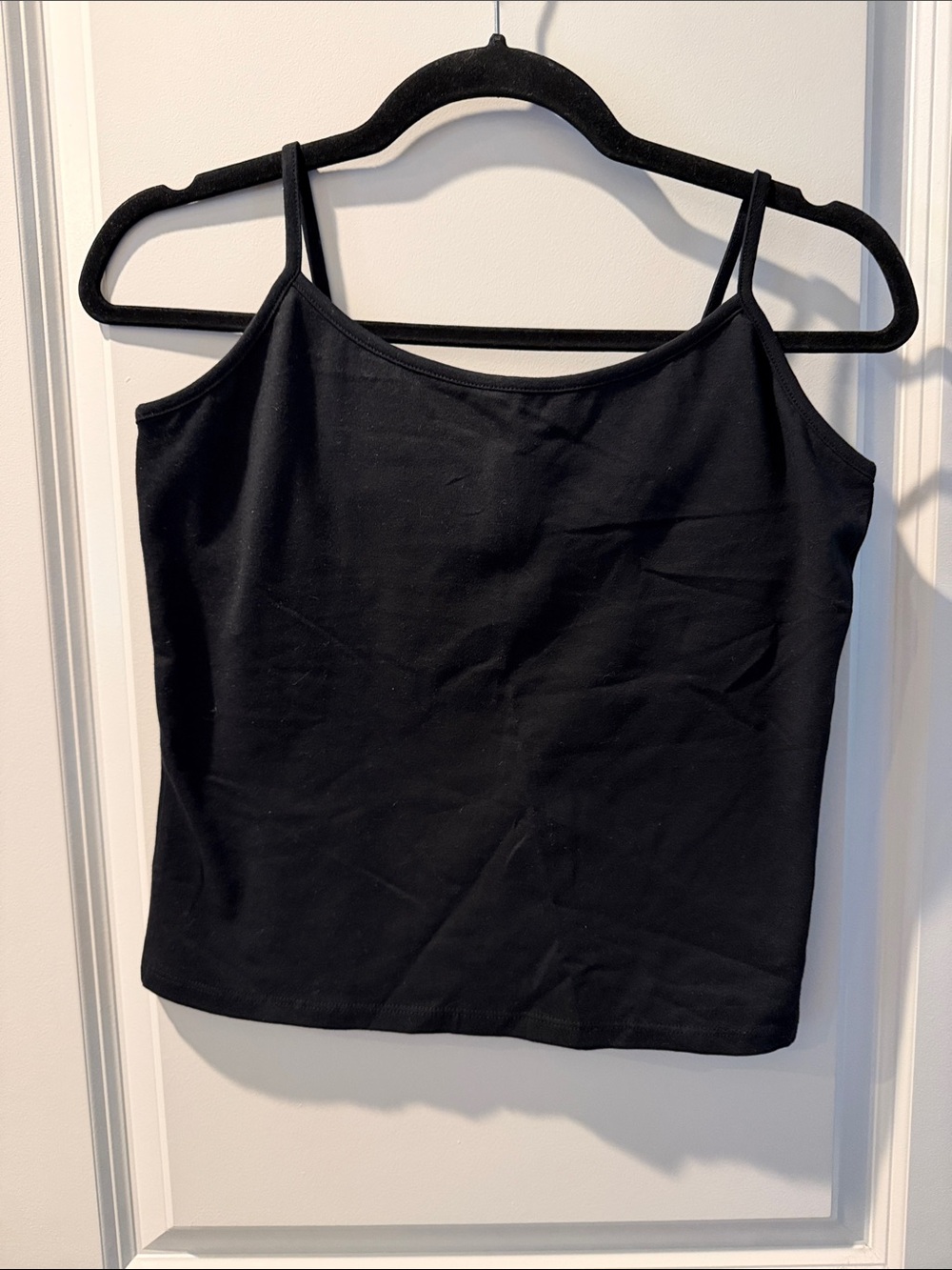 Brooks Brothers Black Spaghetti Strap Camisole
